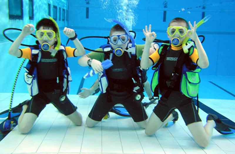 Bali diving course PADI OWD