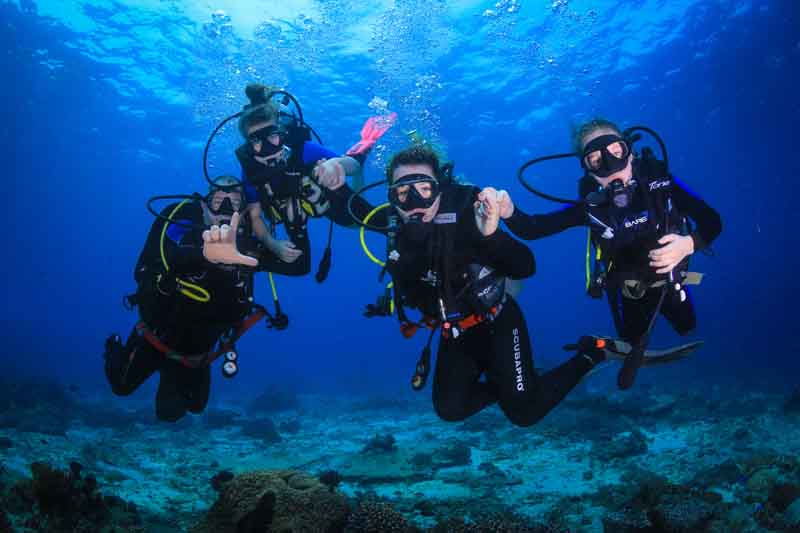 Diving course PADI OWD in Bali